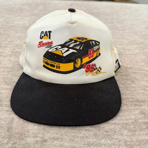 Tonkin CAT Racing Hat Caterpillar Monte Carlo 95 Snapback Cap | eBay