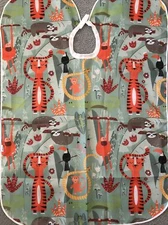 Fromm 1907 *Kids Hairstyling Cloth Cape w/Snaps *Water & Stain Repellent Coating