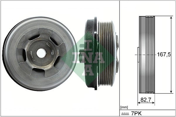 Schaeffler INA Riemenscheibe Kurbelwelle 544 0601 10 FüR Mercedes Klasse W212 GL-image