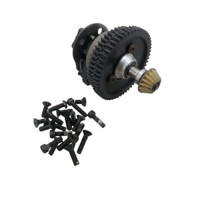 Team Associated Nitro TC3 2 speed transmission w/ brake rotor, mount , 54/46 +