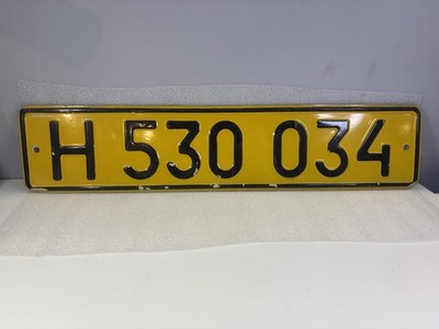 UdSSR Sowjetunion Ausländer Spezialisten Nummernschild 1981 Serie