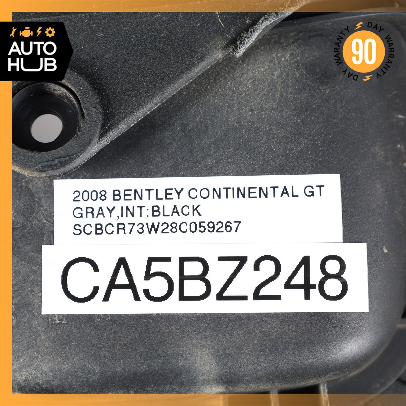 03-11 Bentley Continental GT GTC Front Left Side Kick Panel Trim Cover OEM 31k
