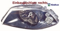 Abakus 445-1114R-LD-EM Hauptscheinwerfer Rechts Scheinwerfer FüR Seat