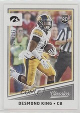 2017 Panini Classics Rookies Red Back 54/299 Desmond King #230 2t9