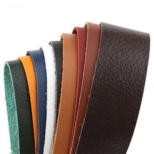 Cowhide Leather Strap 1.2mm Distressed Leather Strip DIY Belt Bag Craft Material