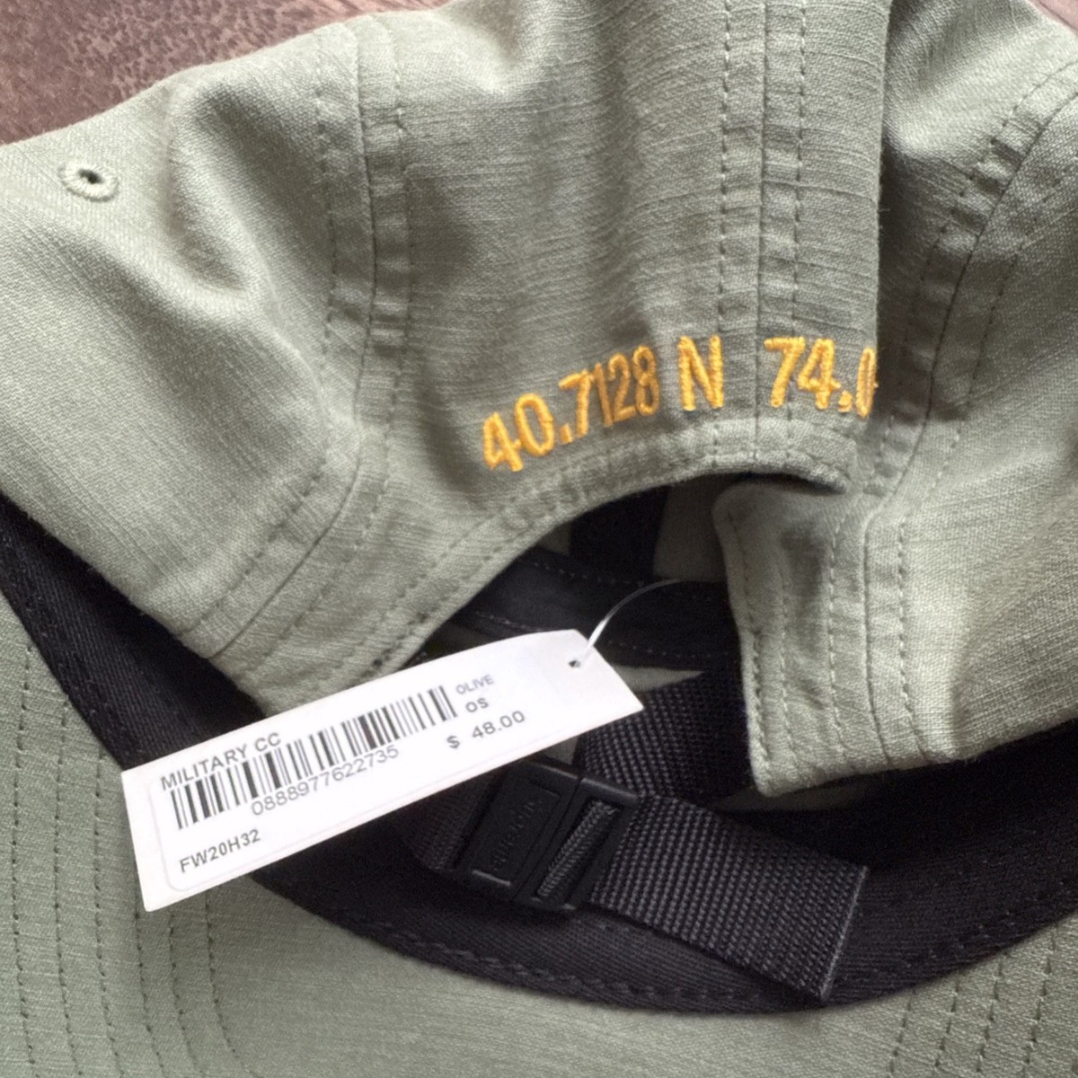 Supreme Military Camp Cap FW20 Olive | eBay