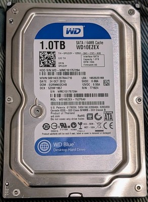Western Digital WD10EZEX WD Blue 1TB 3.5'' Hard Disk Drive