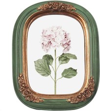 Vintage Mini Picture Frame 2.5x3.5 Inch,Antique Ornate Photo Frame With Floral R