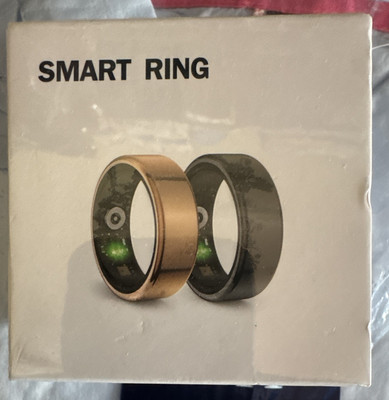 QRing Stainless Steel Smart Ring Activity Tracker 5ATM Waterproof HR SpO2
