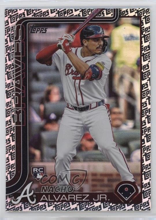 2025 Topps Series 1 Topps Foil Pattern Nacho Alvarez Jr #223 1u6