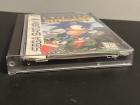 Sonic 3D Blast (Sega Saturn, 1996) CIB Complete with Reg Card Tested & Works!