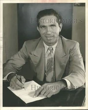 1953 Press Photo City Councilman George Marquette - hcb20424