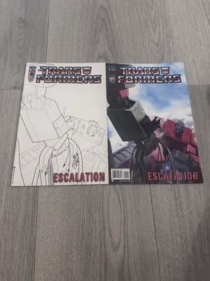 Transformers Escalation #5 - Variant A + Cover A (First Print) IDW 2007