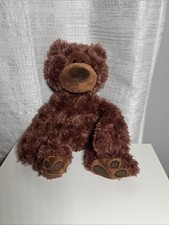 GUND - Philbin teddy bear Stuffed animal Ages 1 Plush Dark brown 12"  320046