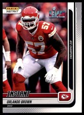 Orlando Brown 2022 Panini Instant #250 Chiefs