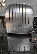 DUALIT 2 Slice Classic Design Toaster Stainless Steel. Built in the UK. RRP£164