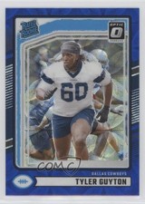 2024 Donruss Rated Rookie Optic Preview Blue Scope Prizm Tyler Guyton #400 1d2q