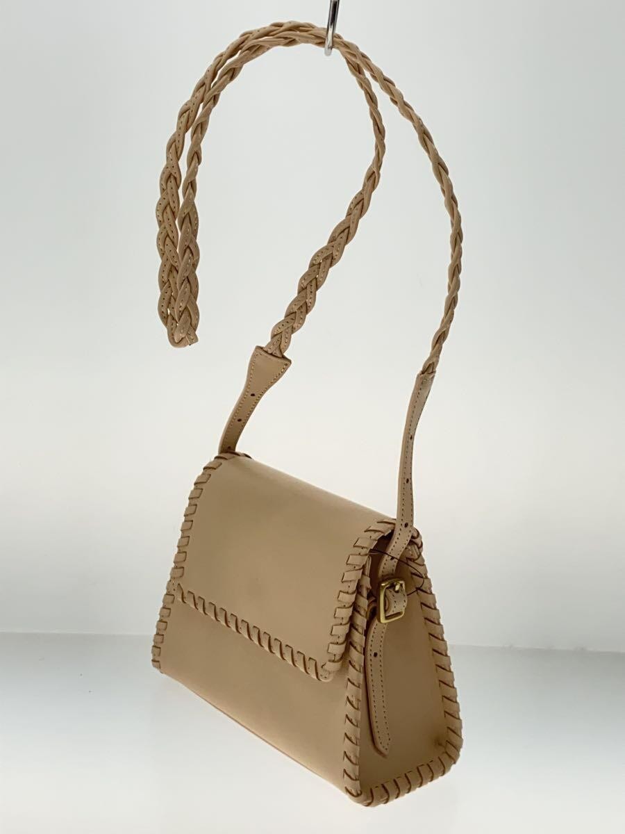 AMERI Shoulder Bag Leather BEG - image 2