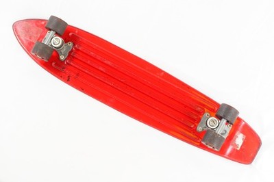 1970s ナッシュ Kick Tail スケートボード 1970s NASH Kick Tail Skateboard Red Transparent Acrylic Sidewalk