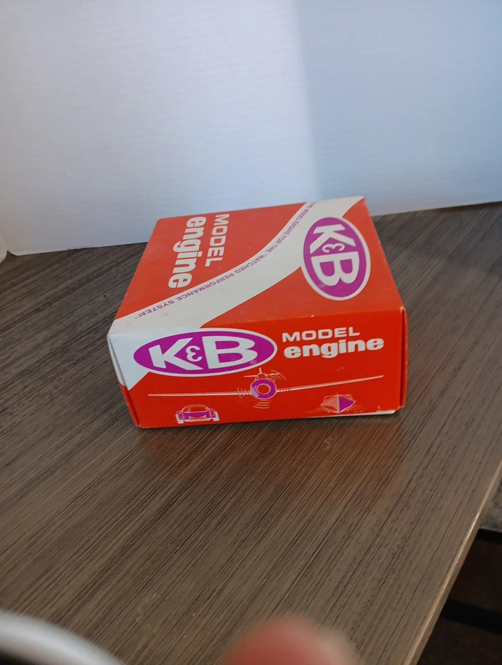 Vintage K&B No. 5900 Sportster .45 R/C Airplane Engine with Muffler-NEW-Orig BOX - Image 3 of 3