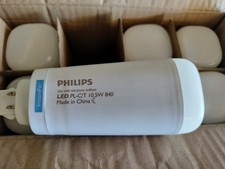 10-PHILIPS LED PL-C/T 10.5W Bulbs
