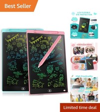 Colorful 10-Inch LCD Writing Tablet Duo for Creative Kids - Educational  Fun