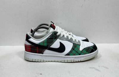Nike Dunk Low Tartan Plaid DV0827-100 Men s Size 8 Shoes Sneakers