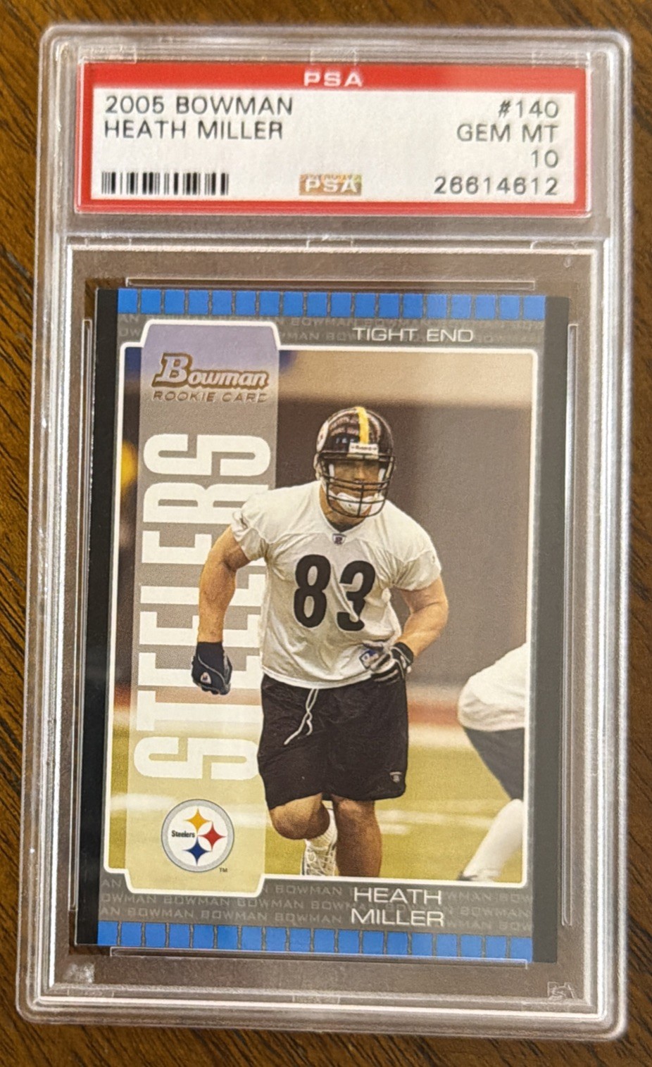 Heath Miller Bowman #140 Base
