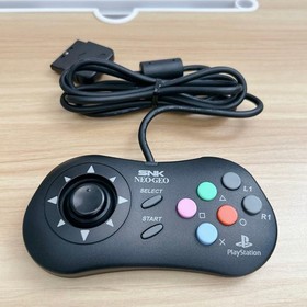SNK Neo Geo NEOGEO Contrroll PAD2 Controller Playstation 2 PS2 with Box Tested