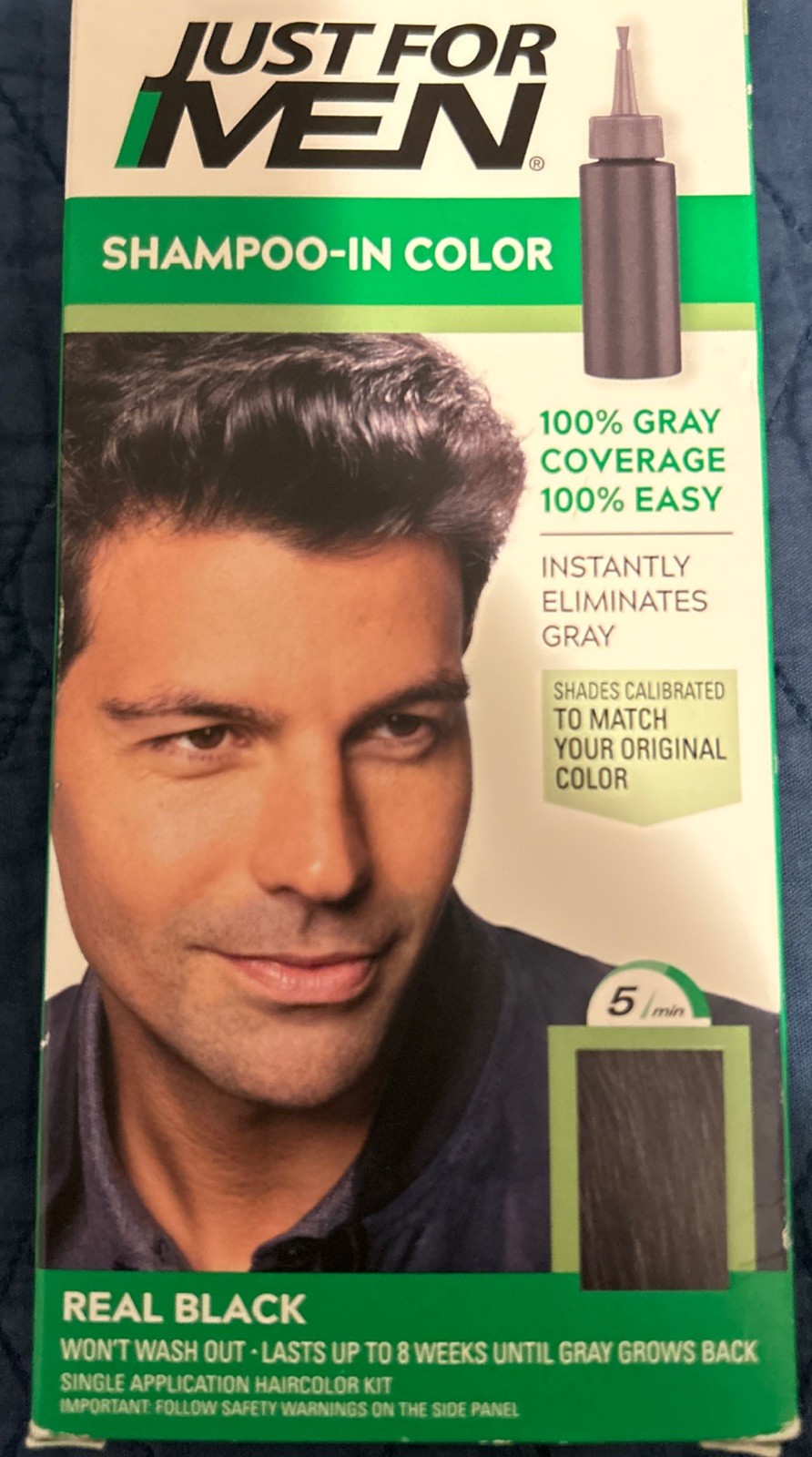 LOT 2: Just For Men Original Formula Lather-In Hair Color, #