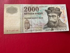 2,000 Hungary Forint banknote MNB dated 2005