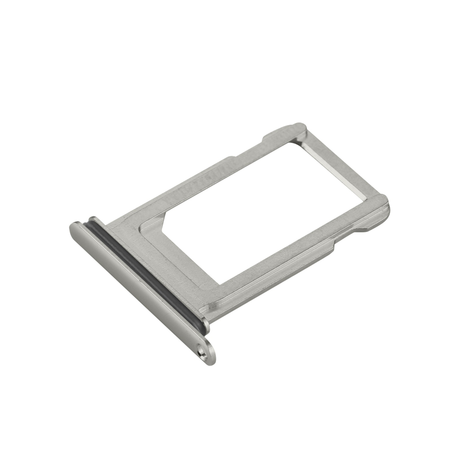 Plateau SIM iPhone X argent Clappio pour réparer un tiroir bloqué