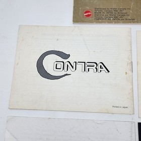 5 Official Nintendo NES Manuals (Zelda, Jackal, Contra, Low G Man, Paperboy)