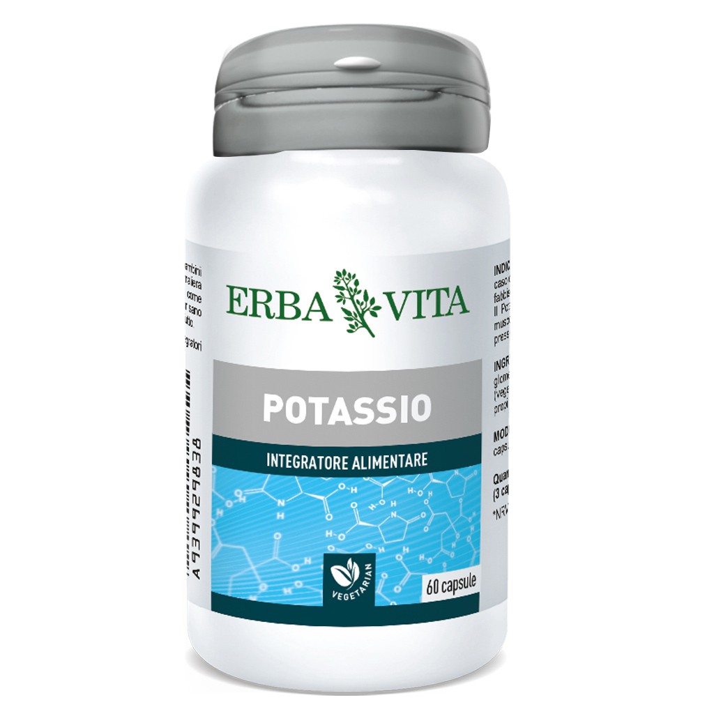 Potassio 60capsule erbavita - Immagine 2
