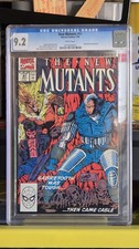 New Mutants #91 CGC 9.2  Cable Sabretooth Marvel Comics 1990