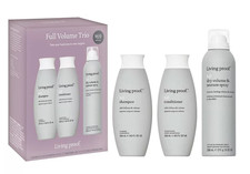 Living Proof Trio Full Size Conditioner Shampoo Texture Spray 8oz READ