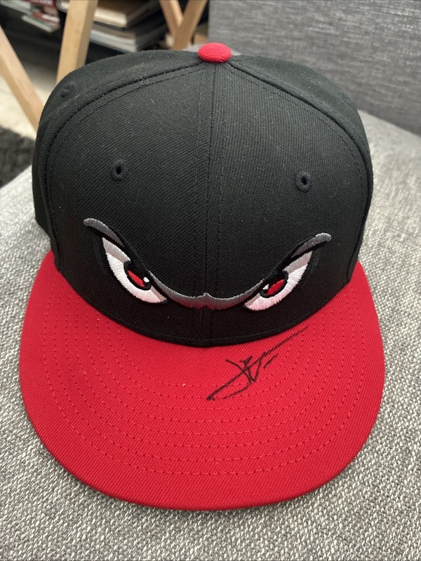 Leo De Vries Lake Elsinore Storm SD Padres Signed MiLB Hat 7 1/4