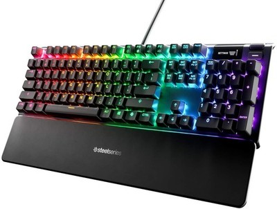 Kabelgebundenes Gaming-Keyboard  SteelSeries APEX 5 AZERTY Französisches Layout