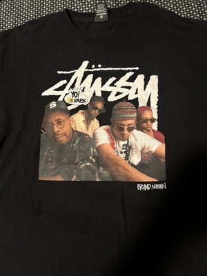 Vintage Stussy Brand Nubian Yo MTV Raps Size XL T-Shirt Tee View 
