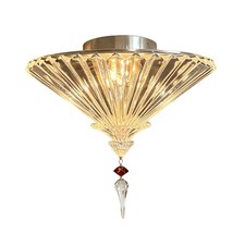 Elegant Crystal Ceiling Light Chandelier Flus...