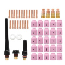 58Pcs TIG Welding Torch Stubby for Gas Lens Kit Fits Tig WP-9/20/25