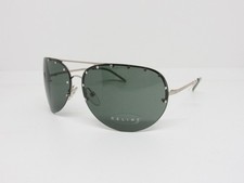 Vintage CELINE Sunglasses SC 1215S col 195 Silver w/Green Iridium lens