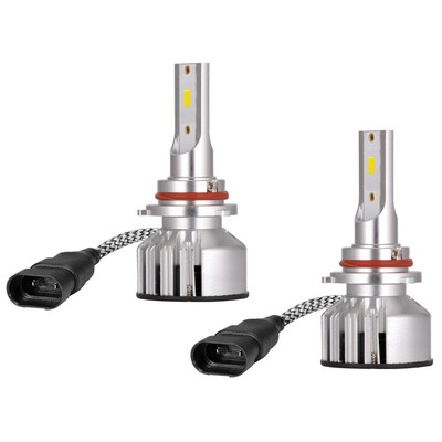 2Pcs 2300LM Automotive LED Car Headlight Bulb 25W 6500K  Led3545