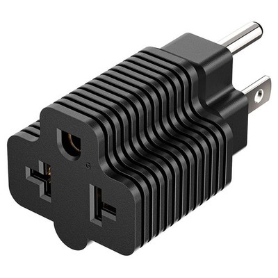5-15P to 5-15R, 5-20R, 6-15R, 6-20R Adapter, Plugrand 15Amp Household Plug | 15A