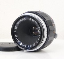 Rare Top MINT Olympus E Zuiko Auto Macro 38mm f/3.5 Lens for PEN F FT FV JAPAN