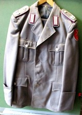 Major Uniform Rock Jacke mit Ärmel Aufschlägen ABC-Truppe Größe 34---Panzer leh