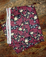 5 Yds The William Morris Collection Leicester Rose Hubble Craft Fabric 44"w