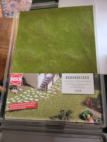 Busch 1310 Groundcover Kornfeld - Selbstklebende Bodendecker Für Modelleisenbahn H0/N/TT