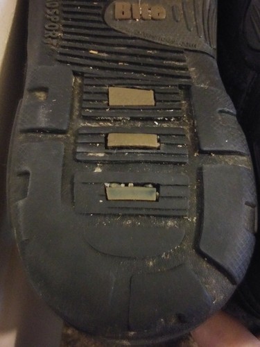 Bite Ortholiner Mens Leather Orthosport Comfort Loafers Size 8.5 Black Oxfords - Picture 12 of 12