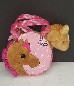 stuffed animal purse pets